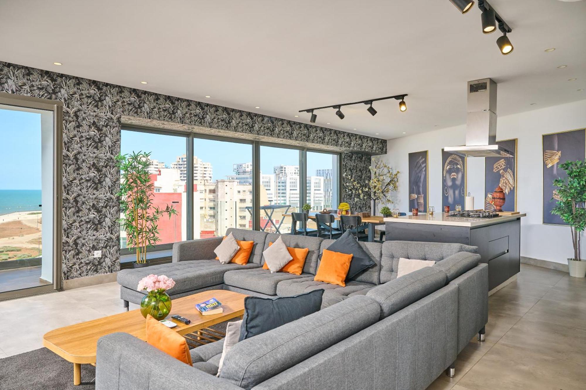 Apartment Sea View B29 -Mosquee Hassan Ii- By Thecasaedition Casablanca Eksteriør bilde