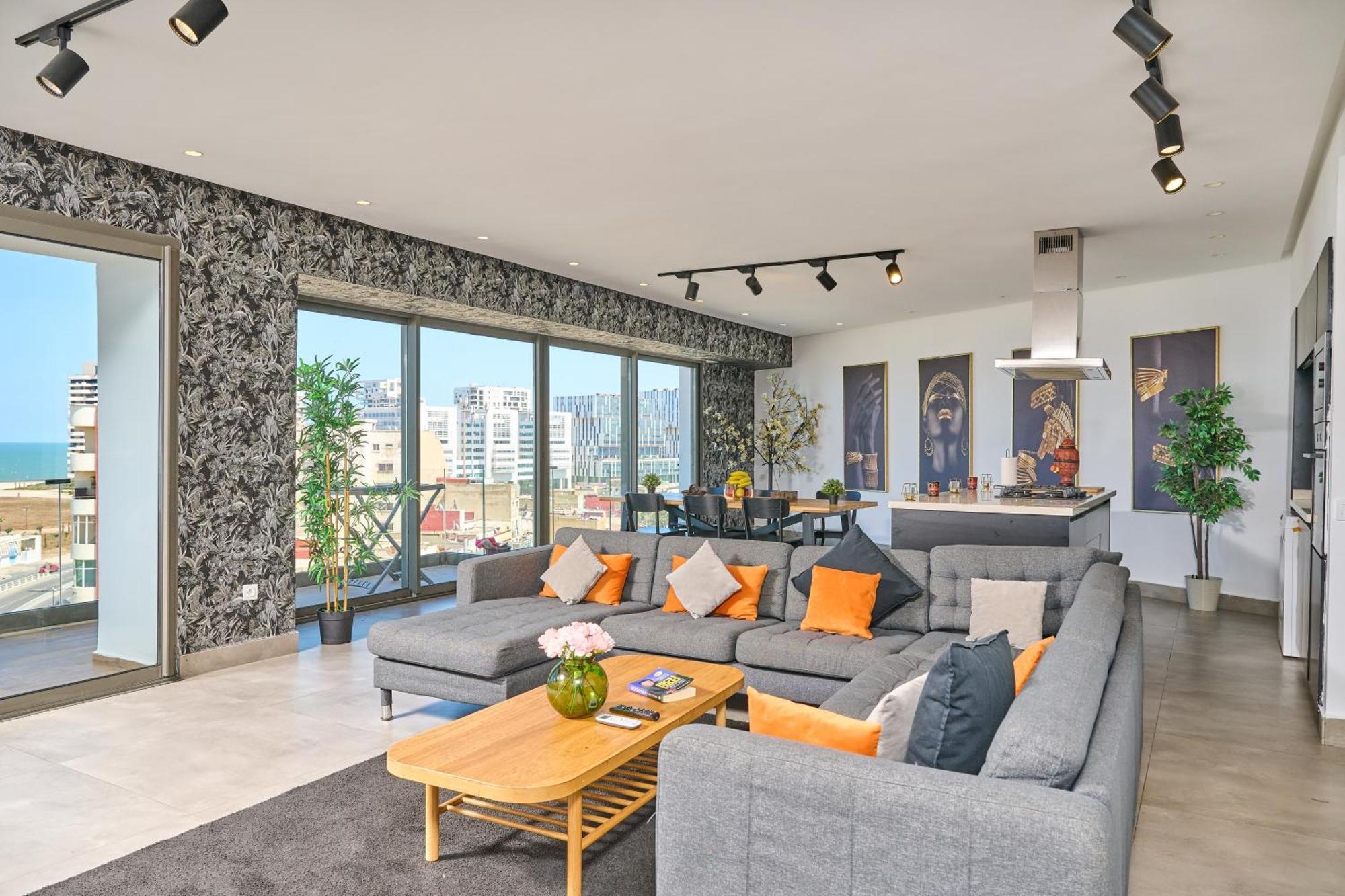 Apartment Sea View B29 -Mosquee Hassan Ii- By Thecasaedition Casablanca Eksteriør bilde
